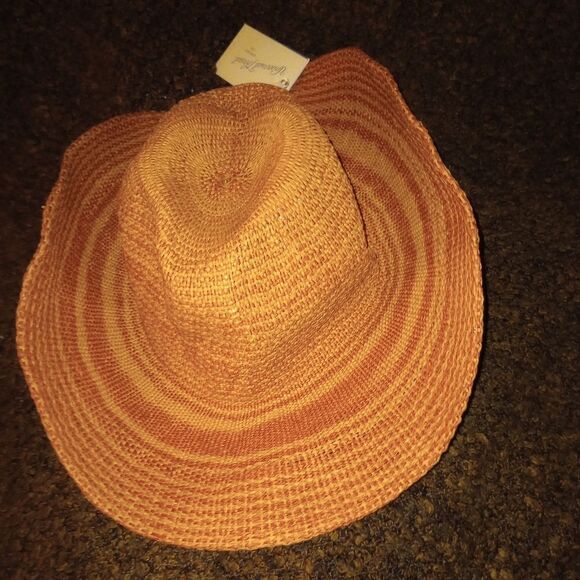 🆕🤠Universal Thread Striped Western Cowboy Hat - Picture 4 of 4